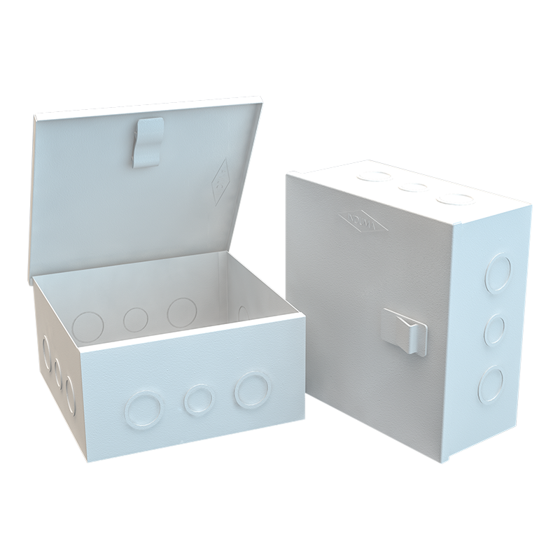 Caja de paso metálica